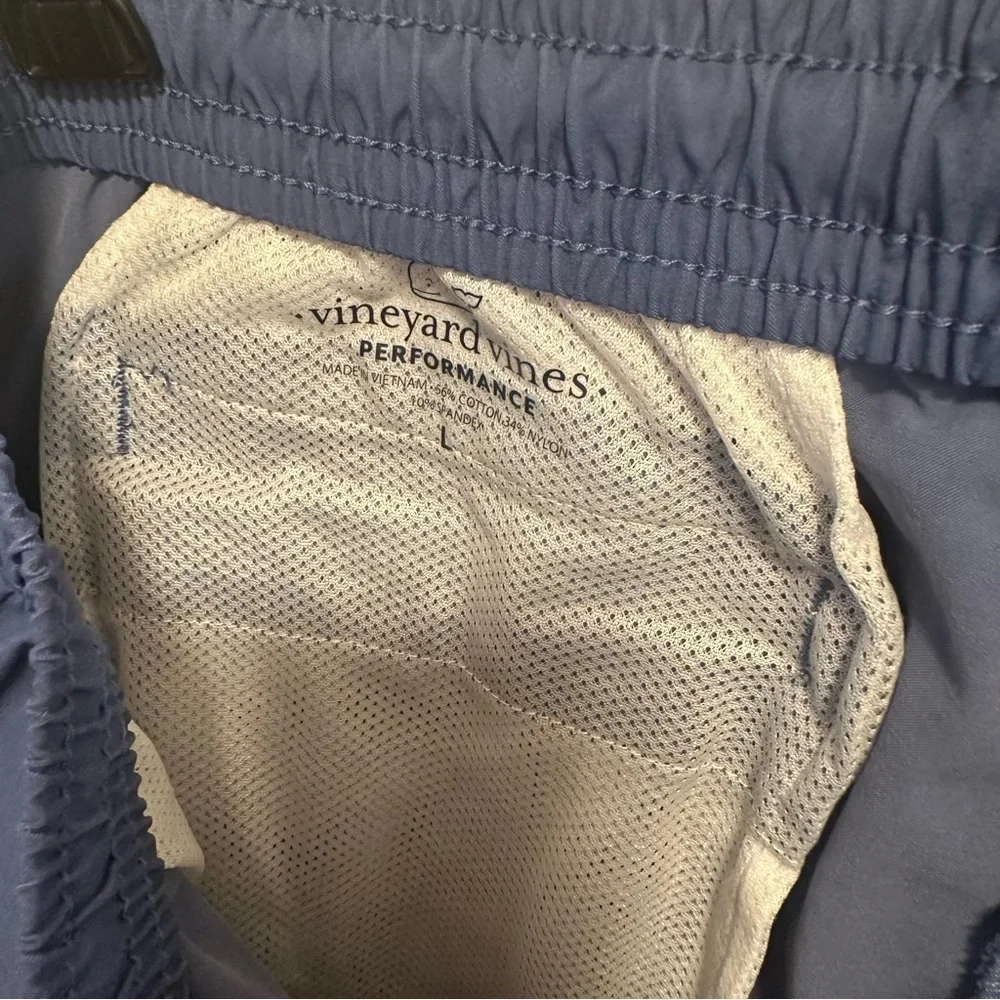Vineyard Vines Swim Trunks Blue Performance Shorts Size Large